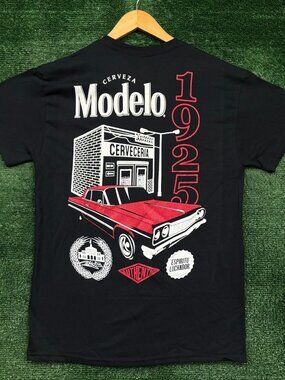 Cerveza Modelo 1925 Espiritu Luchador Low Rider T-Shirt Size Medium